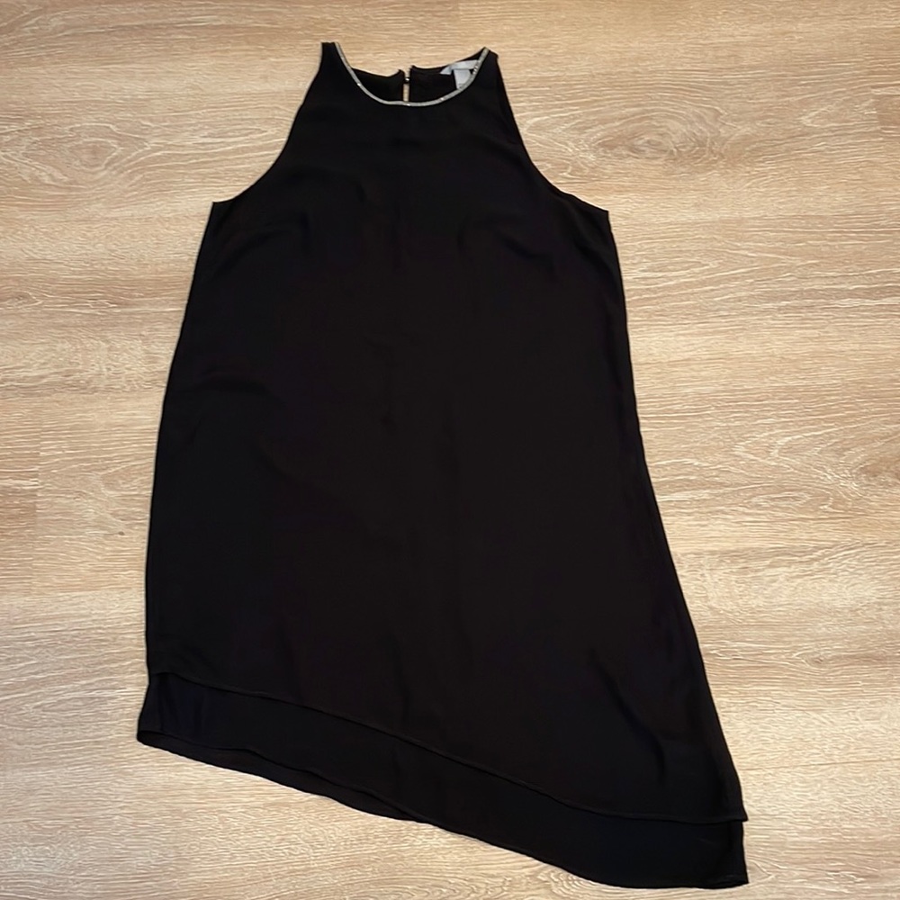 H&M black dress with neckline detail size 10